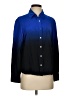 Sundry Color Block Blue Long Sleeve Blouse Size Sm (1) - photo 1
