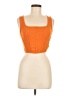 Happily Grey Orange Tube Top Size M - photo 1