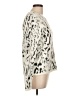 Greige Animal Print Ivory Pullover Sweater Size L - photo 4