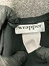 Wrapper Solid Black Casual Skirt Size M - photo 4