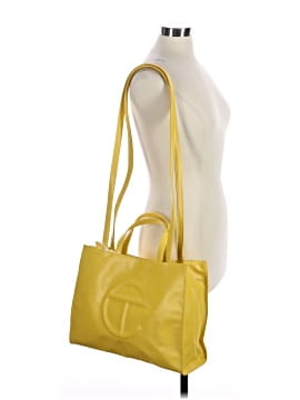 Telfar Medium Yellow Shopping Tote (view 2)