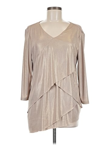 Travelers by Chico's 3/4 Sleeve Blouse (view 1)