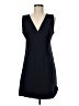 Theory 100% Polyester Solid Black Cocktail Dress Size 6 - photo 1