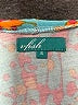 V Fish Paisley Blue Casual Dress Size S - photo 7