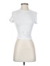 Shein Ivory Short Sleeve Turtleneck Size 2 - photo 1