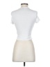 Shein Ivory Short Sleeve Turtleneck Size 2 - photo 2