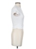 Shein Ivory Short Sleeve Turtleneck Size 2 - photo 4