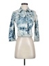 BDG Print Blue Denim Jacket Size S - photo 1