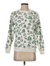 Mighty Fine Print Green Sweatshirt Size S - photo 1