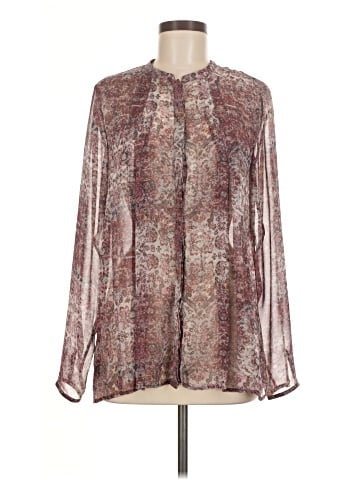 BCBGeneration Long Sleeve Blouse (view 1)
