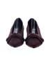 Nanette Lepore Burgundy Flats Size 8 1/2 - photo 2