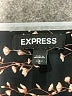 Express 100% Polyester Black Long Sleeve T-Shirt Size L - photo 4