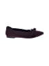 Nanette Lepore Burgundy Flats Size 8 1/2 - photo 1