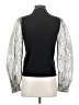 Tory Burch 100% Cashmere Metallic Silver Long Sleeve Blouse Size 1 (estimated) - photo 2