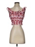 Saylor 100% Cotton Red Sleeveless Blouse Size XS - photo 1