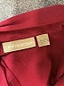 Croft & Barrow 100% Polyester Burgundy Long Sleeve Blouse Size L - photo 7
