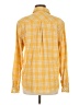 Ellison 100% Cotton Plaid Yellow Long Sleeve Button-Down Shirt Size M - photo 2