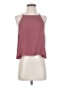 Dainty Hooligan 100% Polyester Burgundy Tank Top Size P (estimated, petite) - photo 1