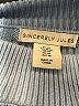Sincerely Jules Stripes Blue Turtleneck Sweater Size M - photo 7