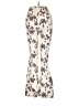 Zara Print Ivory Active Pants Size 2 - photo 2