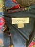 Calvin Klein 100% Polyester Floral Black Casual Dress Size 6 - photo 7