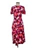 Donna Morgan Print Pink Cocktail Dress Size 0 - photo 1