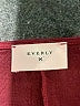 Everly Solid Burgundy Casual Dress Size M - photo 7