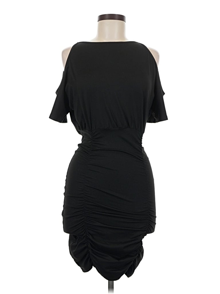 Pre-owned Shein Cocktail Dress In Black