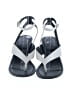 Vince. Silver White Sandals Size 7 1/2 - photo 2