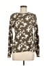 Basic Editions 100% Cotton Brown Gold Long Sleeve T-Shirt Size M - photo 1