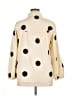 Zanzea Collection 100% Polyester Polka Dots Ivory Long Sleeve Blouse Size XL - photo 2