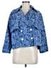 Derek Lam 10 Crosby Paisley Floral Blue Jacket Size M - photo 1