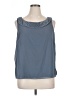 Maya Brooke 100% Polyester Blue Sleeveless Blouse Size 14 - photo 1