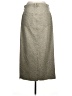 Universal Thread 100% Cotton Chevron-herringbone Gray Tan Casual Skirt Size 8 - photo 2