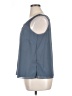 Maya Brooke 100% Polyester Blue Sleeveless Blouse Size 14 - photo 5