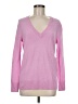 Aqua 100% Cashmere Pink Cashmere Pullover Sweater Size M - photo 1