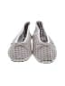 Ann Taylor Houndstooth Gray Tan Flats Size 7 - photo 2
