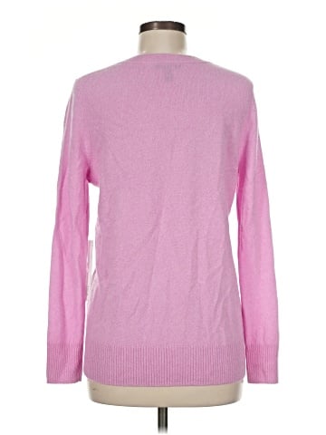 Aqua Cashmere Pullover Sweater (view 2)