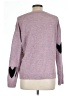 Unbranded Hearts Pink Pullover Sweater Size L (estimated) - photo 2