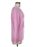 Aqua 100% Cashmere Pink Cashmere Pullover Sweater Size M - photo 4