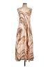 Shein Paisley Tan Casual Dress Size 6 - photo 1