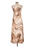 Shein Paisley Tan Casual Dress Size 6 - photo 2