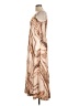 Shein Paisley Tan Casual Dress Size 6 - photo 5