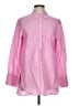 Lilly Pulitzer 100% Linen Pink Long Sleeve Button-Down Shirt Size 10 - photo 1