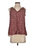 One September Red Sleeveless Blouse Size XS - photo 1