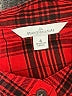 L.L.Bean Signature Plaid Red Long Sleeve Button-Down Shirt Size 6 - photo 7