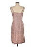 Unbranded 100% Polyester Animal Print Brown Cocktail Dress Size M - photo 2