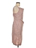 Unbranded 100% Polyester Animal Print Brown Cocktail Dress Size M - photo 4