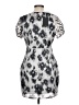 Aryn K. Graphic Gray Cocktail Dress Size L - photo 2