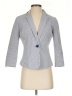 British Khaki 100% Cotton Houndstooth Gray Blazer Size S - photo 1